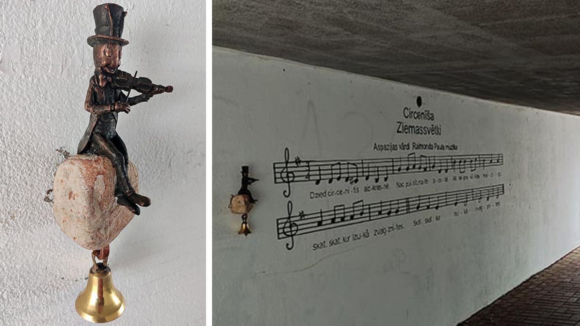 В Ужгороді відкрили міні-скульптуру «Різдвяний цвіркун» (ФОТО)