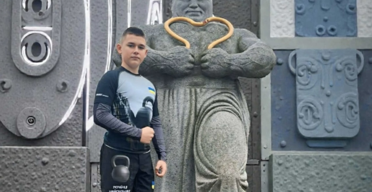 12-річний силач із Закарпаття готується до світового рекорду (ФОТО)