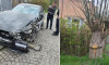 В Ужгороді "п'яна" Mazda врізалася в дерево (ФОТО)