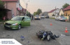 У Добрянському на Тячівщині 11-річний хлопчик на незареєстрованому скутері зіткнувся із зустрічною "Шкодою" і травмувався (ФОТО)