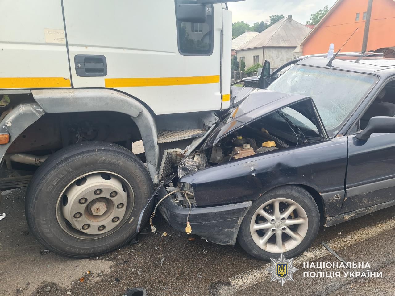 Внаслідок потрійної ДТП на Хустщині травмувалося 5 людей, в тому числі – немовля