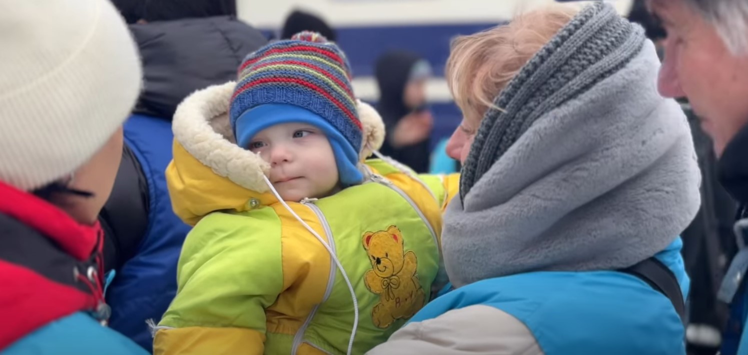 До Мукачева прибули евакуйовані родини із Запорізької області (ФОТО)