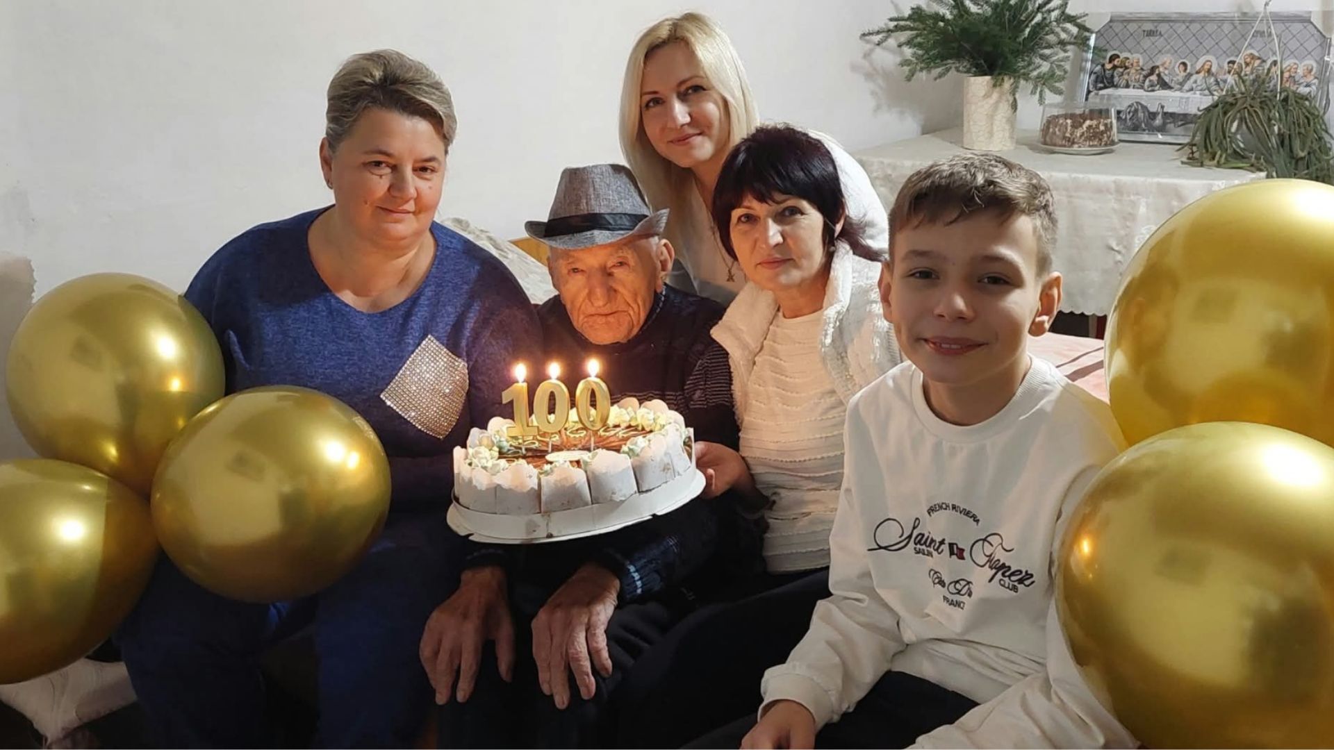 Ветеран Другої світової війни з Закарпаття Іван Попович відзначив 100‑річчя (ФОТО)