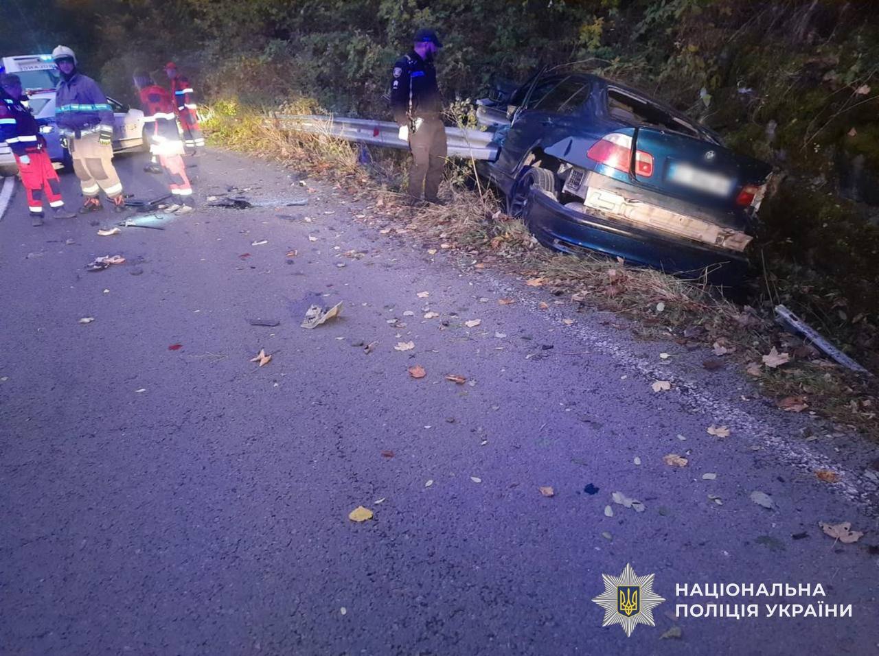 На Рахівщині водій BMW втік після смертельної ДТП (ФОТО)