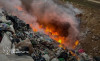 На Ужгородщині локалізували пожежу на сміттєвому полігоні в Барвінку (ФОТО)