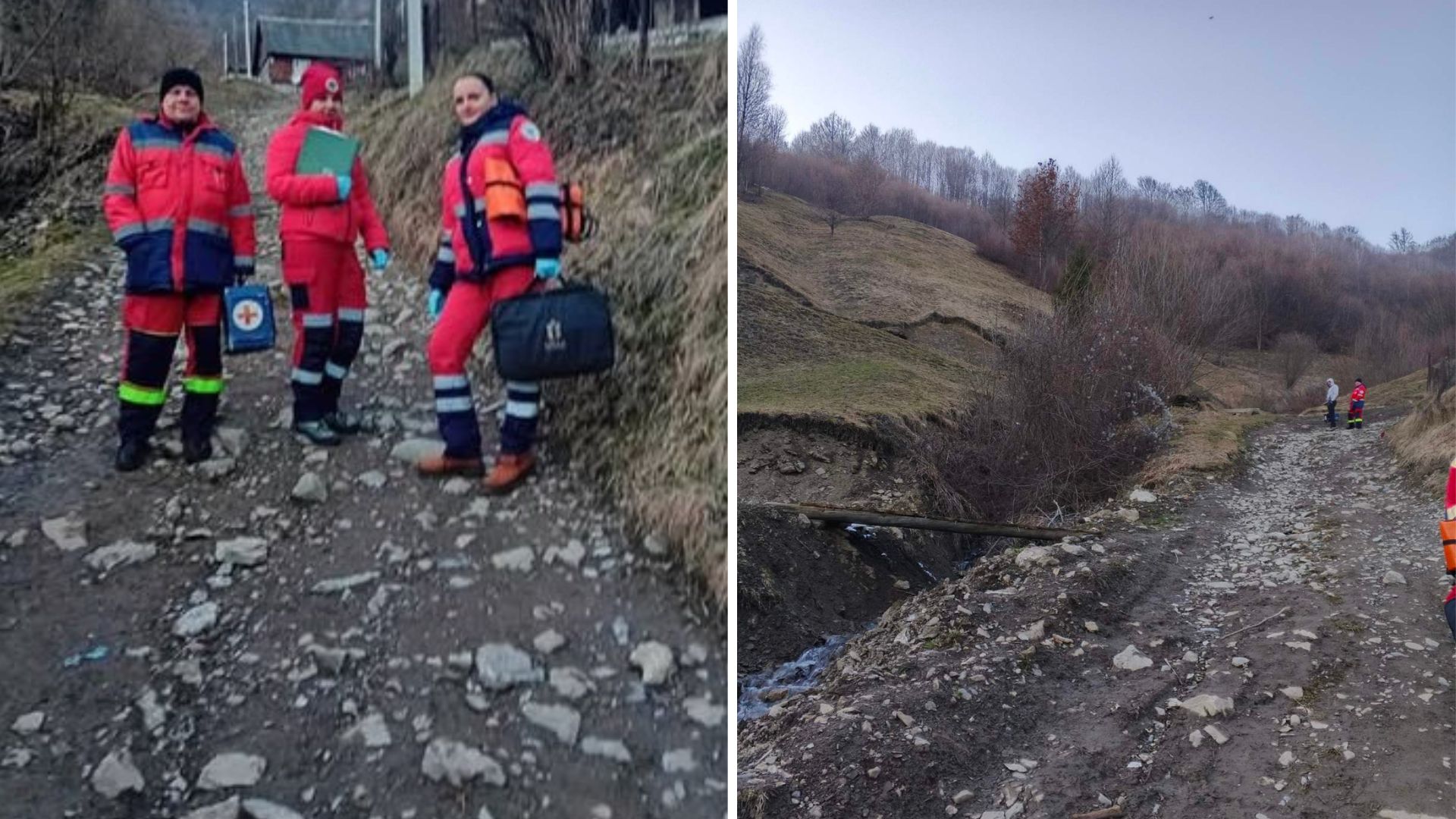 На Рахівщині через бездоріжжя медики пішки діставалися до пацієнта у критичному стані (ФОТО)