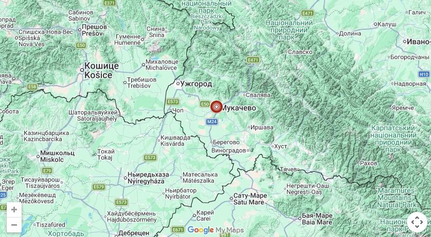 У Мукачеві зафіксували землетрус магнітудою 1,7