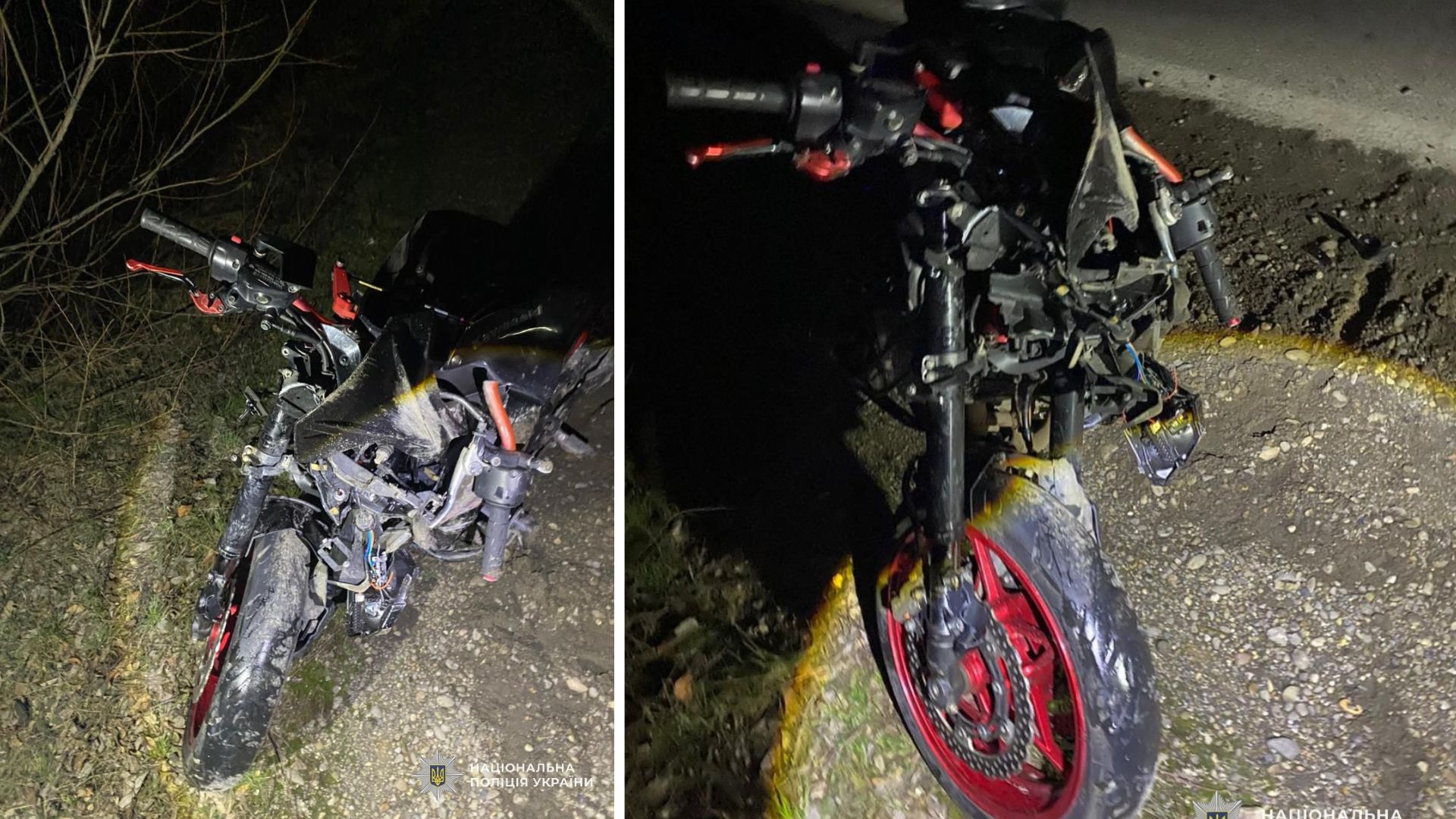 На Мукачівщині під колесами мотоцикла загинула жінка-пішохід (ФОТО)