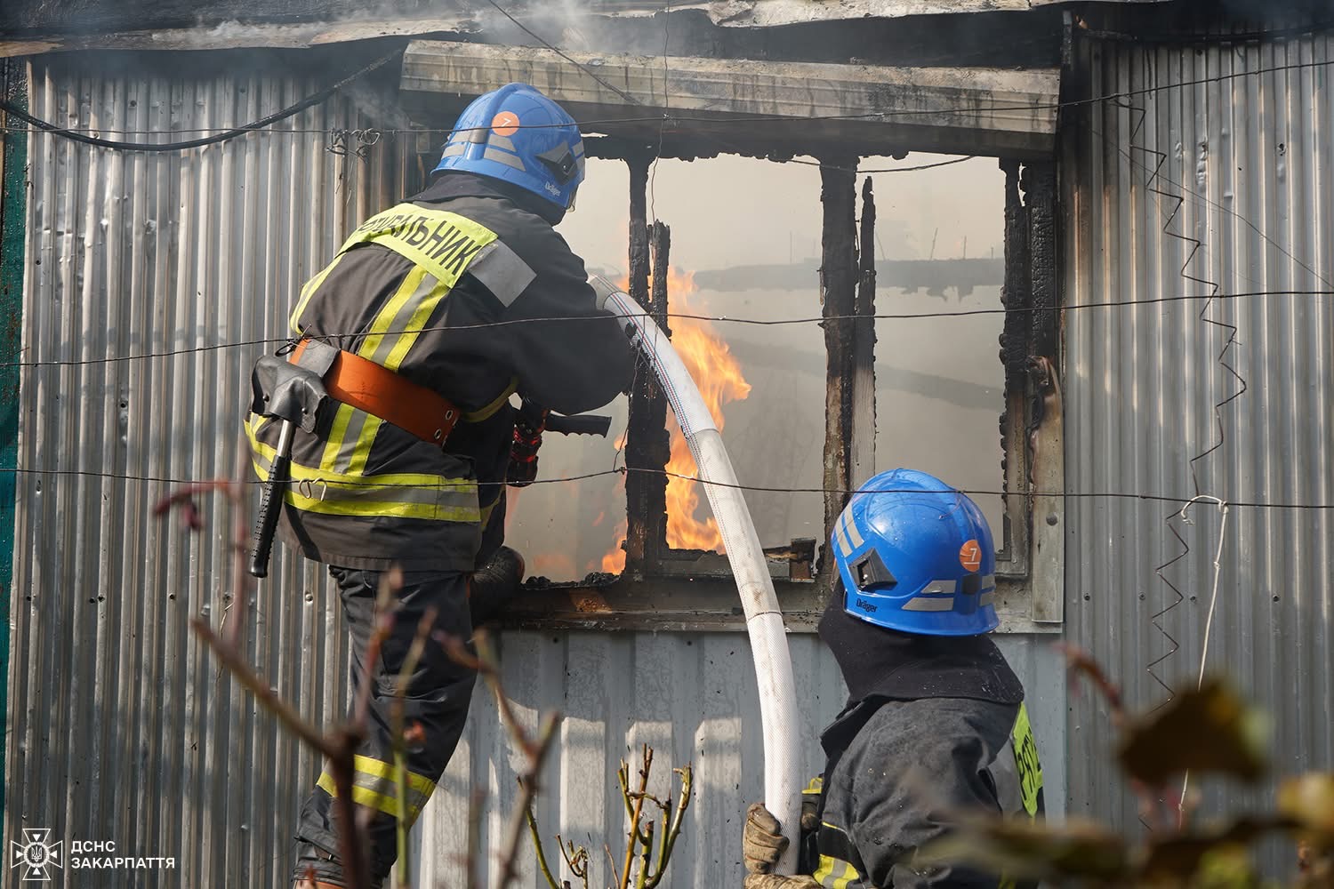 У Оноківцях на Ужгородщині горів житловий будинок (ФОТО)