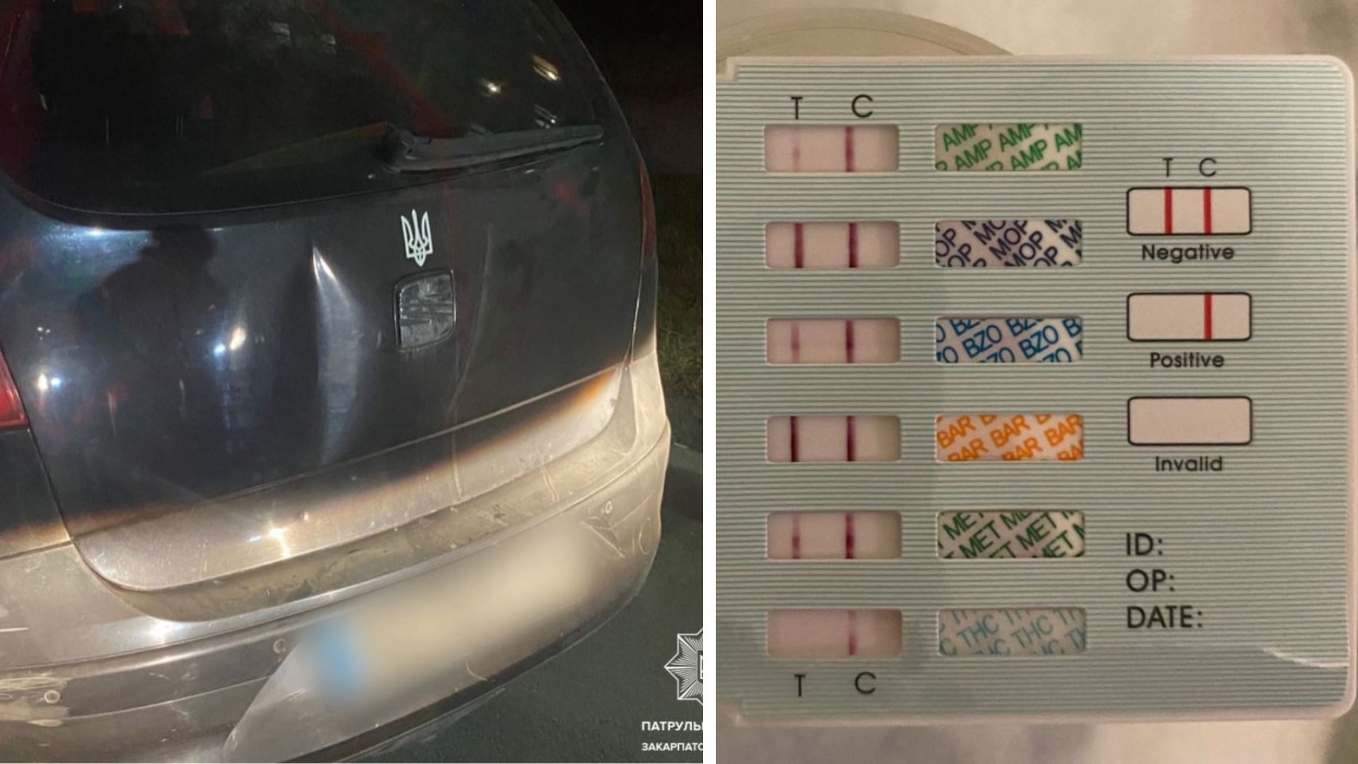 У Мукачеві водія Seat спіймали за кермом у стані наркотичного сп’яніння (ФОТО)