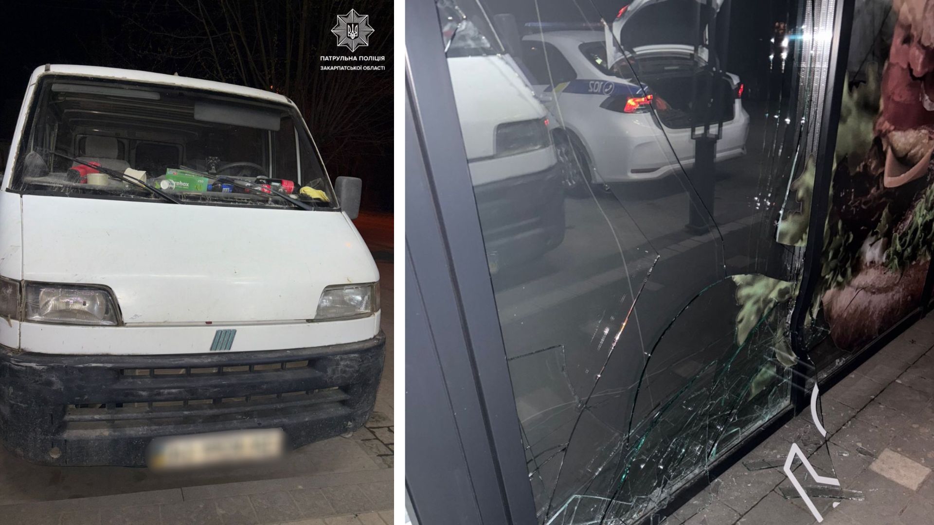 В Ужгороді п’яний водій в’їхав у магазин (ФОТО)