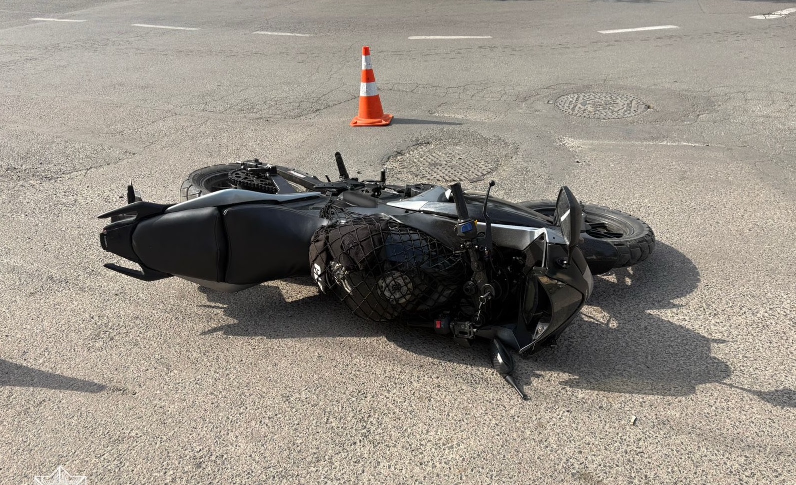 Водій мотоцикла під наркотиками влаштував ДТП і тікав від патрульних (ФОТО)