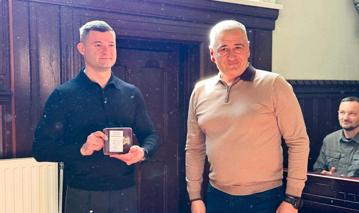 Мера Мукачева нагородили відзнакою 54-ї бригади (ФОТО)