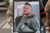 В Ужгороді попрощалися із полеглим на війні з рф захисником Іваном Кирʼяновим (ФОТО)