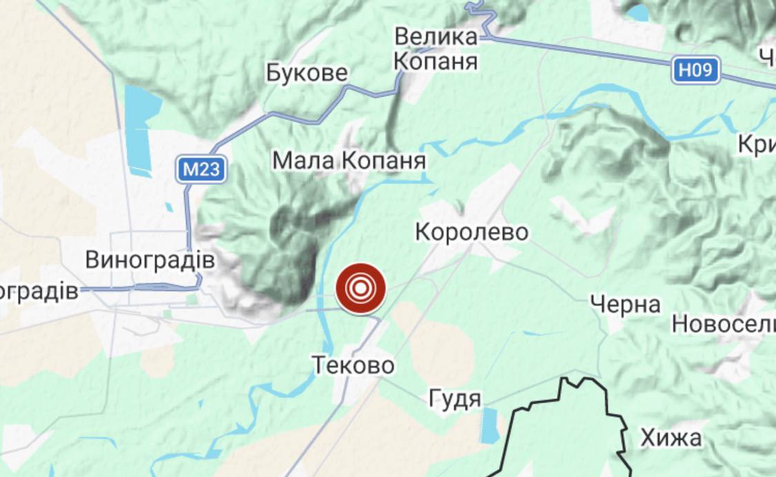Вдруге за тиждень на Закарпатті зафіксували землетрус (ФОТО)
