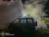 На Закарпатті власник обгорів, рятуючи від вогню свій автомобіль (ФОТО)