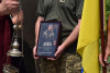 У Мукачеві попрощалися з полеглим на війні з росією прикордонником Дмитром Погребаком (ФОТО)