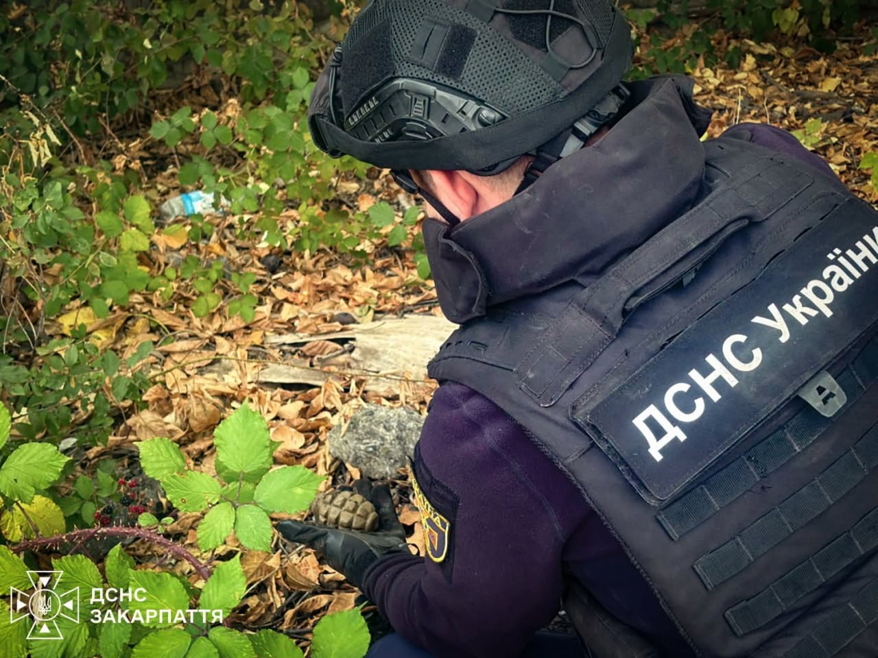На Ужгородщині піротехніки знешкодили артснаряд та гранату часів Другої світової війни (ФОТО)