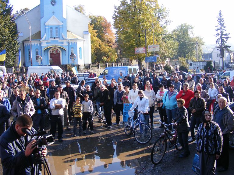 "Свобода" підтримала протест селян у Довгому