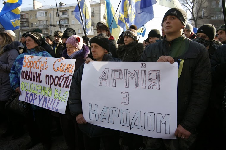 З оточення беркутівців вивели 15-х націоналістів, серед яких і закарпатців