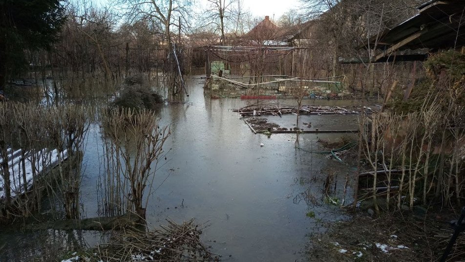 33 двори підтопило в Ужгороді та в Ужгородському районі