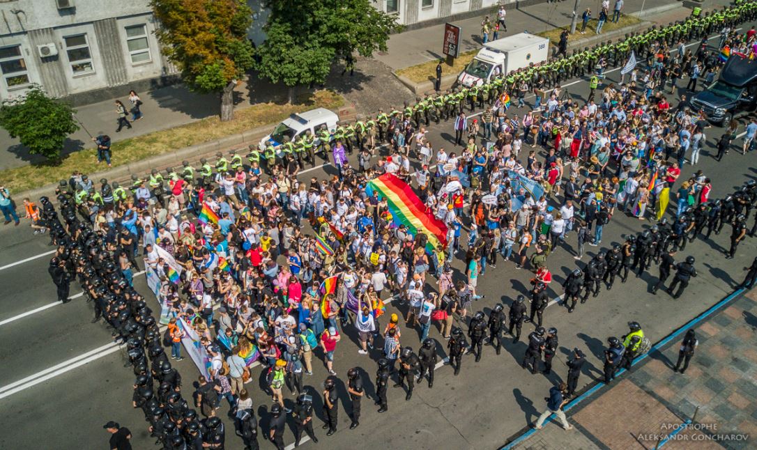 Марш поліцейського свавілля