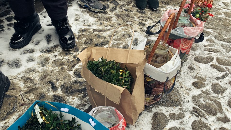 Воду на Водохреще освячували біля Ужгородського греко-католицького катедрального собору (ФОТО, ВІДЕО)